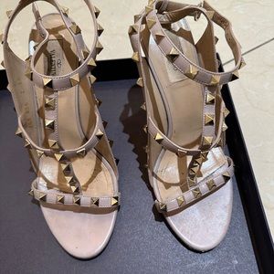 valentino Woven High Heel